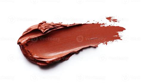 A Red Lip Stain Is Shown On A White Background 51193692 Stock Photo At