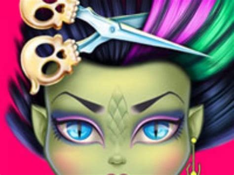 Monster Hair Salon Crazy Hair Game Play Now Online For Free