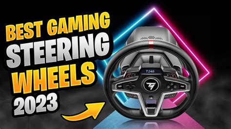 THE BEST GAMING STEERING WHEELS AVAILABLE ONLY BUY THESE YouTube