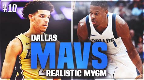 DENNIS SMITH JR IS UNSTOPPABLE VS LONZO BALL NBA 2K18 DALLAS MAVS