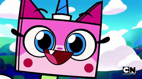 Unikitty Intro Normal Rápido Lento Volteado De Un Lado De Reversa Y