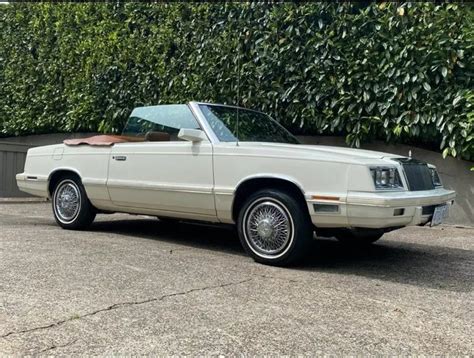 1982 Chrysler Lebaron Premier Auction