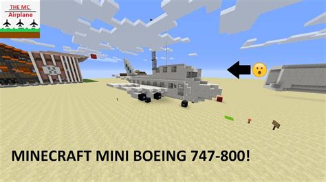 Minecraft Mini Boeing 747 Youtube