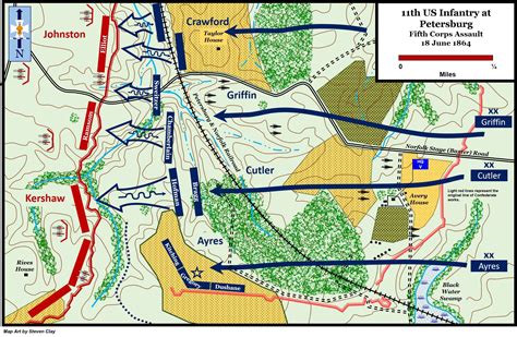 Petersburg Assault, 18 June 1864 - 16th Infantry Regiment Association