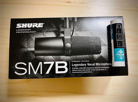 Shure Sm B Microphone Triton Fethead Inline Preamp Reverb Canada