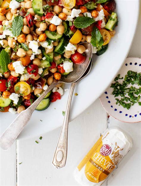 Mediterranean Chickpea Salad Recipe Love And Lemons