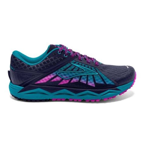 Brooks Caldera Womens Trail Running Shoes Evening Blue Teal