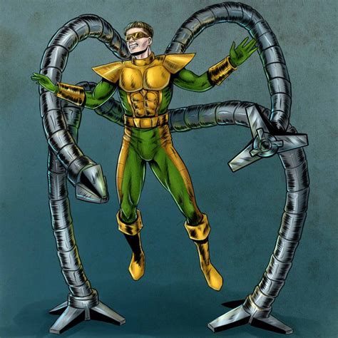 Doctor Octopus By Salamandra On Deviantart Marvel Villains Marvel