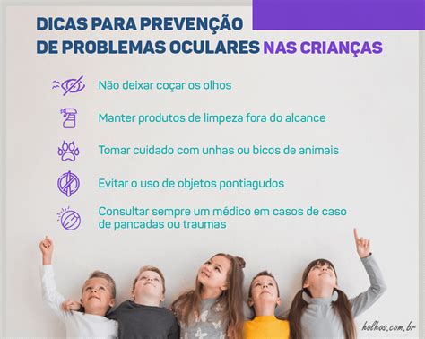 Problemas De Visão Em Crianças Como Evitar Holhos