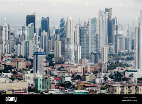 Panama City skyline Stock Photo - Alamy