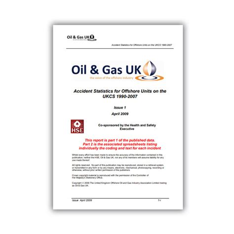 Accident Statistics for Offshore Units