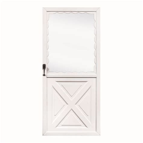 Classic Crossbuck Door Aluminum Storm Doors Aluminum Screen Doors Storm Door