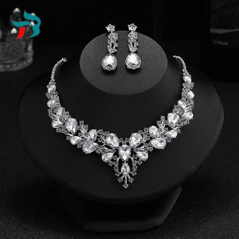 Bride Jewelry Set Wedding Dress Formal Dress Accessories Wedding