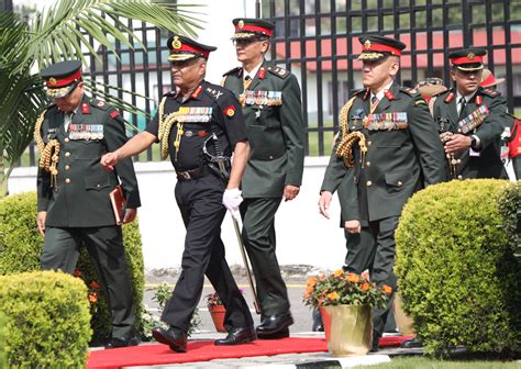 Indian Army Chief gets red carpet welcome in Kathmandu - Nepal Minute ...