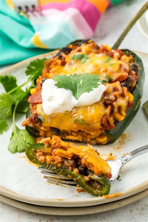 Stuffed Poblano Peppers Recipe A Cedar Spoon