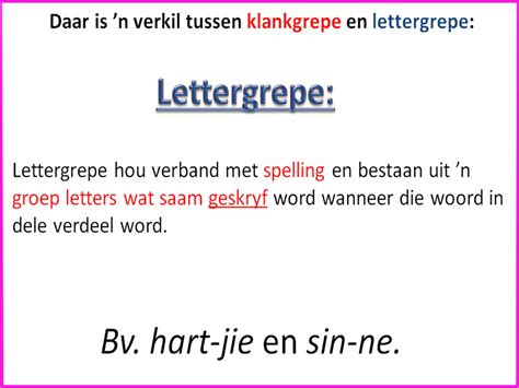 Leer My Van Klank En Lettergrepe Teacha