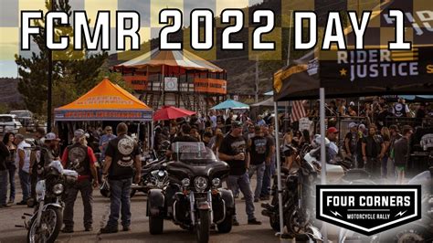 Four Corners Motorcycle Rally 2022 Day 1 Youtube