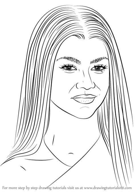 Zendaya Coloring Pages