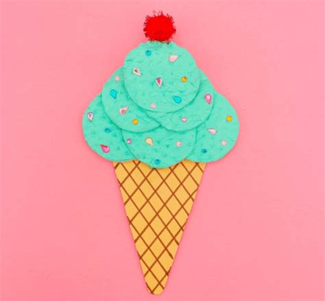 20 Cool and Creative Ice Cream Crafts for Kids