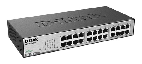 DLINK 24 Ports 10 100Mbps Unmanaged Switch Rack Kit Inc BP STORE