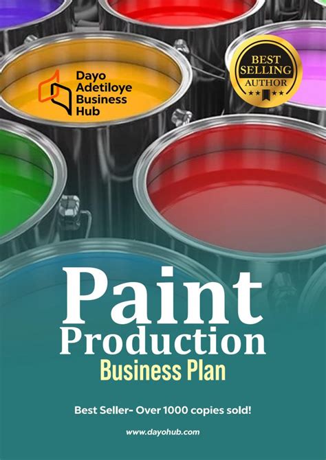 Paint Production Business Plan Dayo Adetiloye Shop