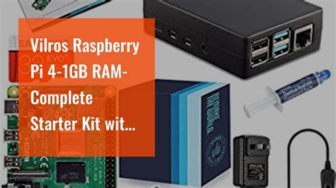 Vilros Raspberry Pi Gb Ram Complete Starter Kit With Heavy Duty