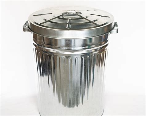 55l Galvanised Bin