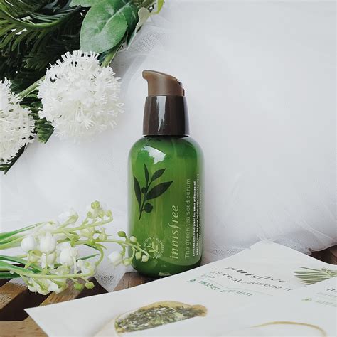 Innisfree Green Tea Seed Serum Review Indonesia - Homecare24