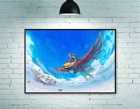 Legend Of Zelda Skyward Sword Poster Wall Decoration Home Decoration