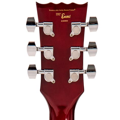 Encore E69 Electric Cherry Red Trax Music Store