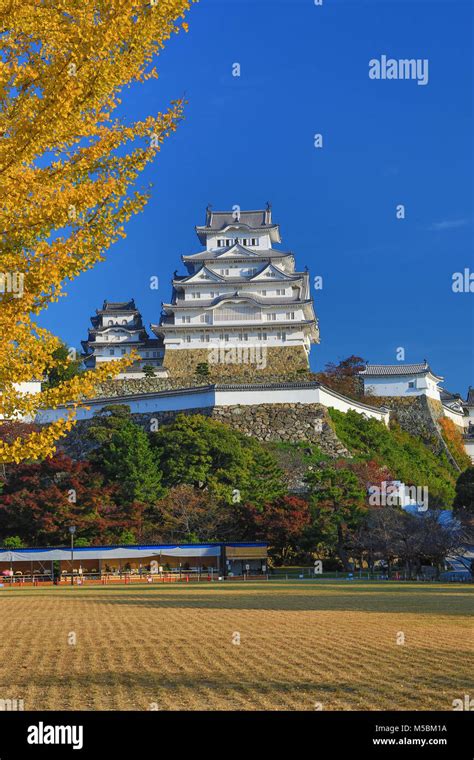 Japan Himeji City Himeji Castle Shirazaki Jo Wh Stock Photo Alamy