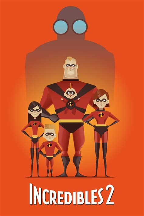 Incredibles 2 2018 Poster Sketsa