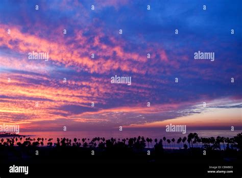 La Jolla sunset, California Stock Photo - Alamy