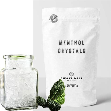 Awafi Mill Menthol Crystals 100 Pure Organic Spa Quality Wholesale Pack Pack Of 150 Gram Buy