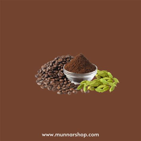 Cardamom Coffee Powder 100 Grams Munnarshop