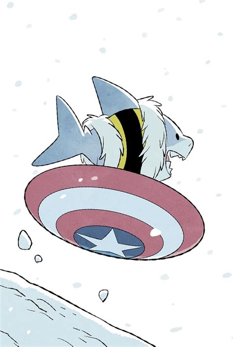 Pin By Mike D On Marvel Shark Illustration Cute Shark Comic Panels