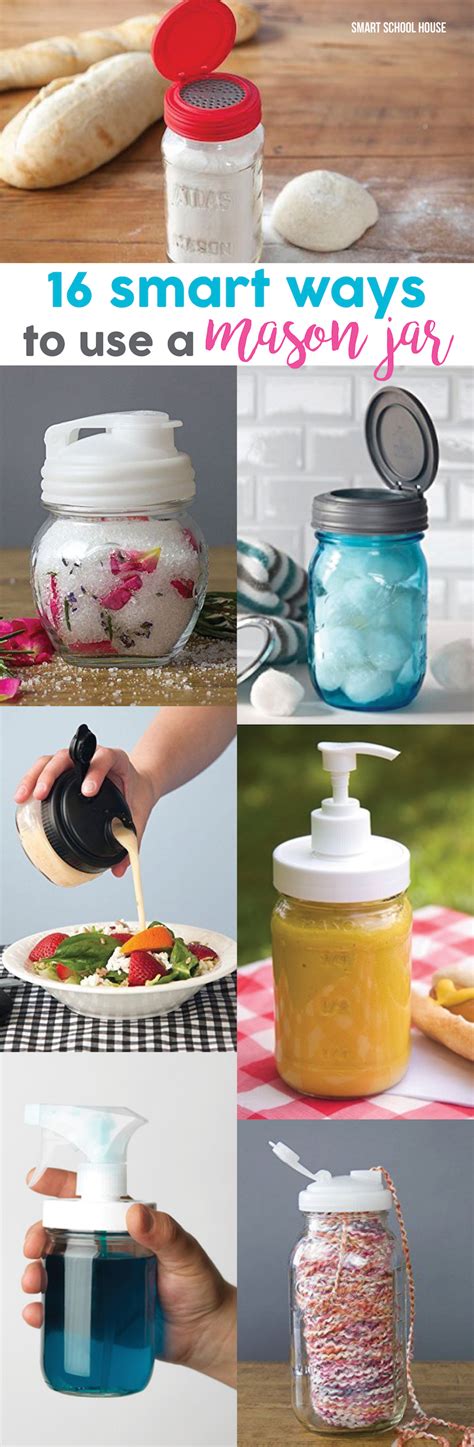 Smart Ways To Use Mason Jars