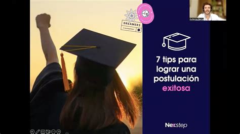 Nexstep Tips Para Lograr Una Postulaci N A Postgrado Exitosa Youtube