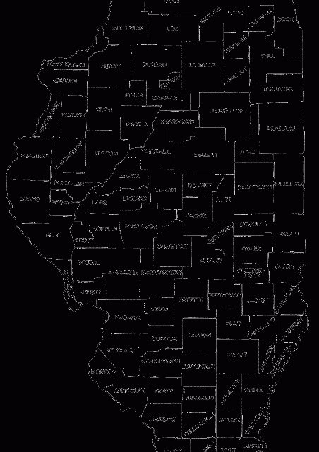 Illinois Counties Map | Access Genealogy