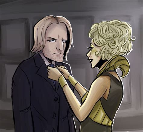 Haymitch And Effie Hunger Games Hunger Games Fan Art Hunger Games Fandom