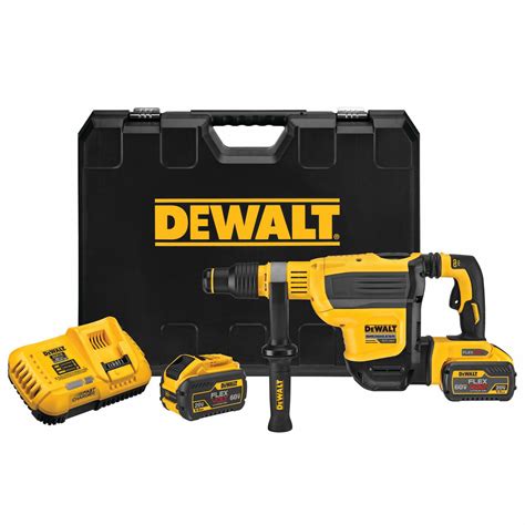 DEWALT D Handle 60 V Cordless Rotary Hammer Kit 60HH08 DCH614X2