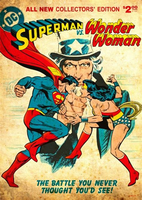 All New Collectors Edition Superman Vs Wonder Woman By Dan Adkins And