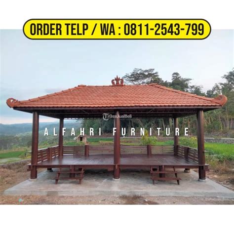 Gazebo Atap Sirap Berkualitas Di Ciamis Tribun JualBeli