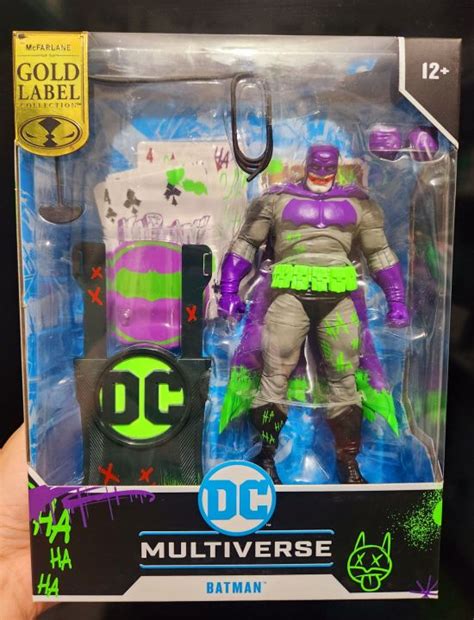 Mcfarlane Batman The Dark Knight Returns Jokerized Gold Label