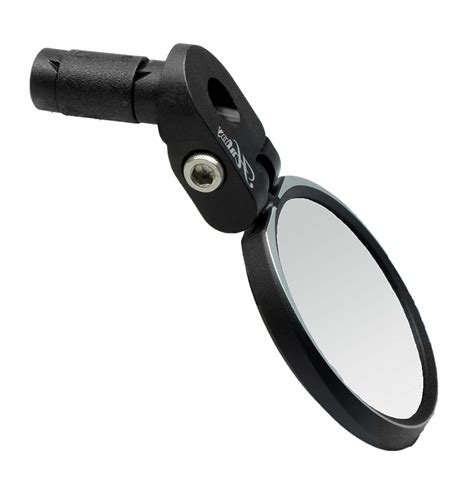 Hafny Bar End Bike Mirror HD Blast Resistant Glass Mirror HF MR090B