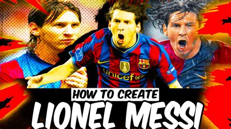 Young Lionel Messi Ea Sports Fc 24 Virtual Pro Lookalike Tutorial