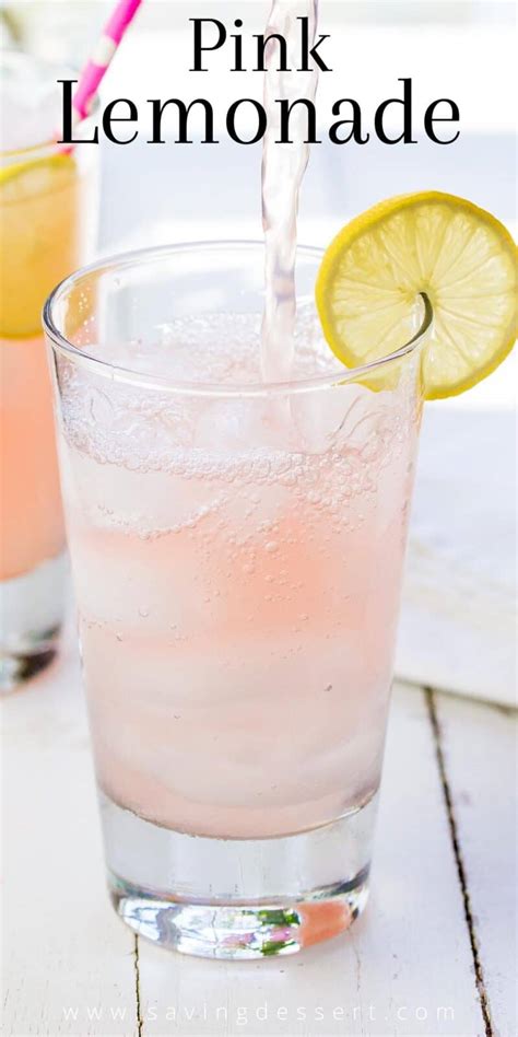 Pink Lemonade Recipe - Saving Room for Dessert