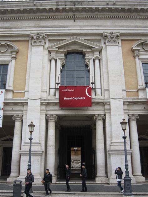 Musei Capitolini „piazza Del Campidoglio Roma Y Rome Michelangelo