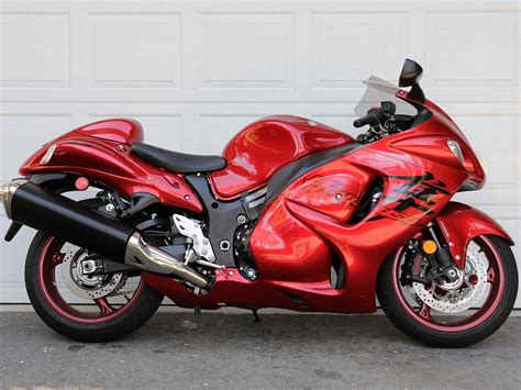 Hayabusa Bike Red