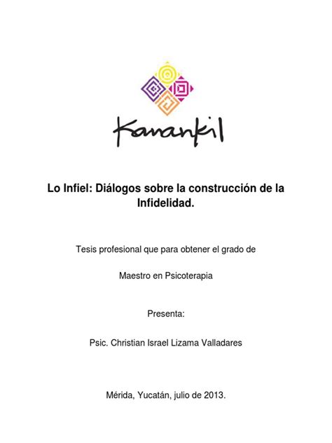 PDF Lizama Di Logos Sobre La Construcci N De La Infidelidad DOKUMEN